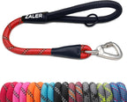 ZALER Short Dog Leash, 18 Inches Rope Traffic Leashes for Dogs, Reflective Dog Lead with O-Ring, Heavy Duty Pet Leash for Large and Medium Dogs (18'' Black) - Image 11