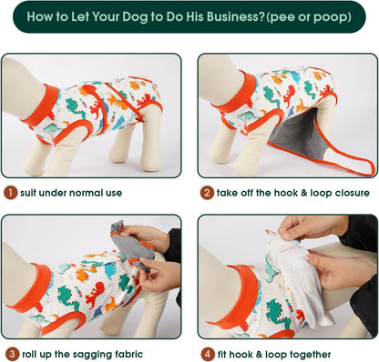 Sizing chart and measurement guide for Kuoser dog suit