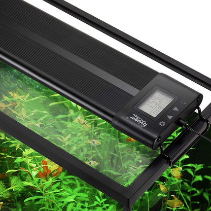Full tank setup with Hygger 48 to 55 inch LED light