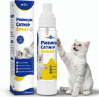 Ninibabie premium catnip spray bottle front view for indoor cat training.