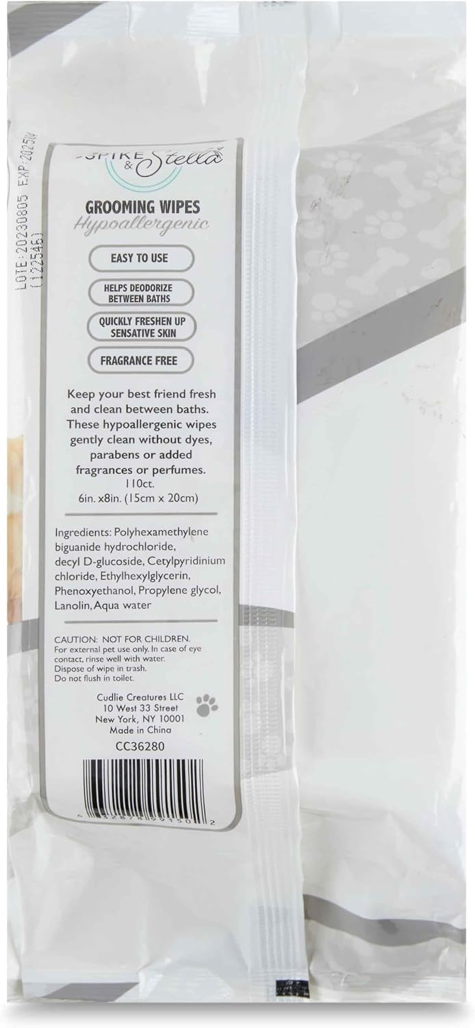 Best Pet Supplies 110 count grooming wipes dispenser top