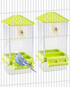 Hamiledyi acrylic bird accessory kit for lovebirds and finches
