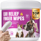 Dog Eye Wipes, Tear Stain Remover for All Dogs & Cats - Hypoallergenic & Deodorizing Eye Wipes for Dogs, Pet Eye Cleaner Wipes with Enzymes for Discharge, Crust, Mucus & Debris, Coconut (100 Ct) - Image 12