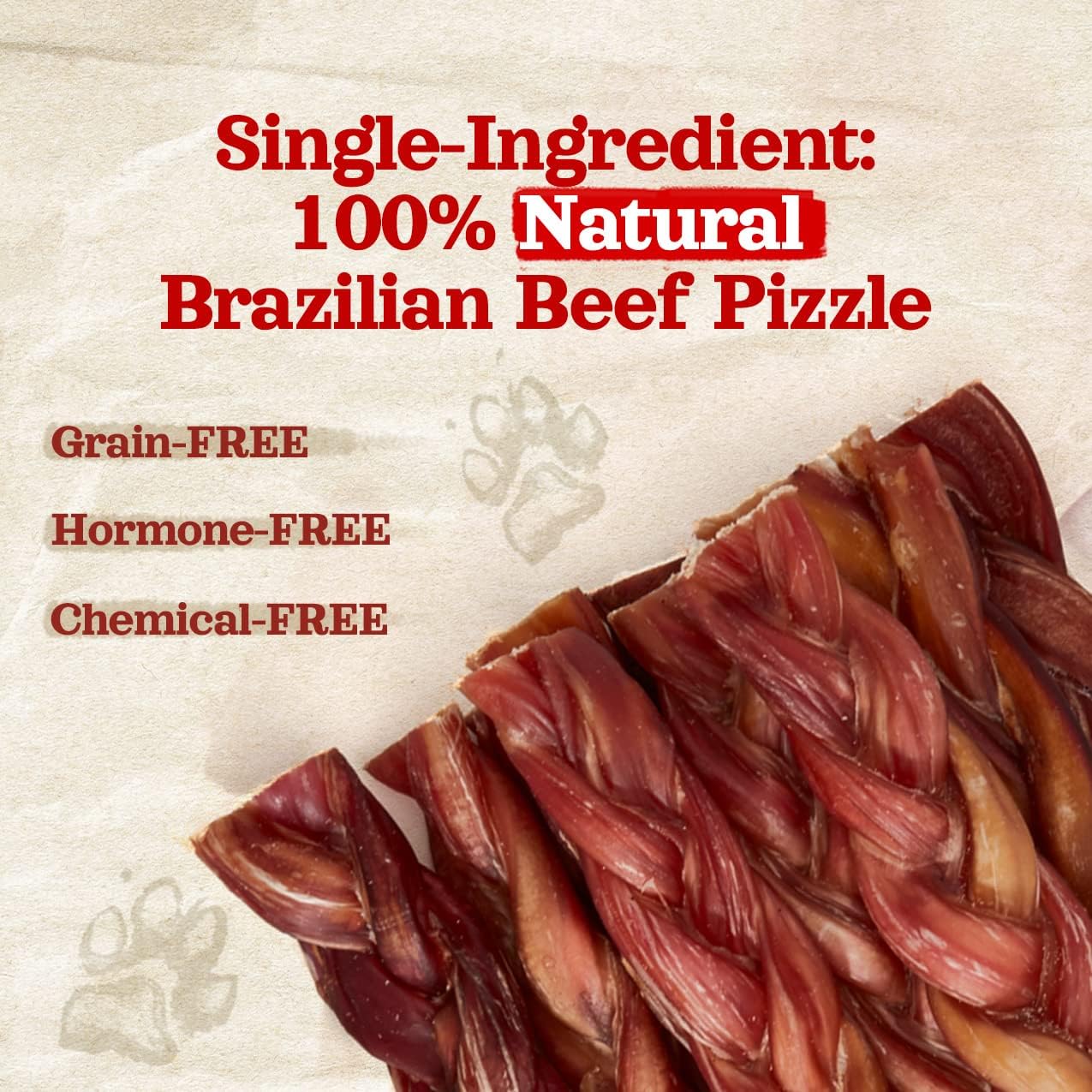 Natural Farm premium imported healthy safe beef treats for dogs