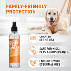 Close up of Emmy's Best Stop the Spray nozzle for home use