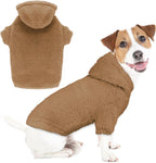 Fuzzy Dog Sweaters for Large Dogs Pet Hoodie Clothes Warm Soft Pet Coats Hooded Sweatshirt Dog Hoodie for Large Dogs(Pink-L) - Image 14