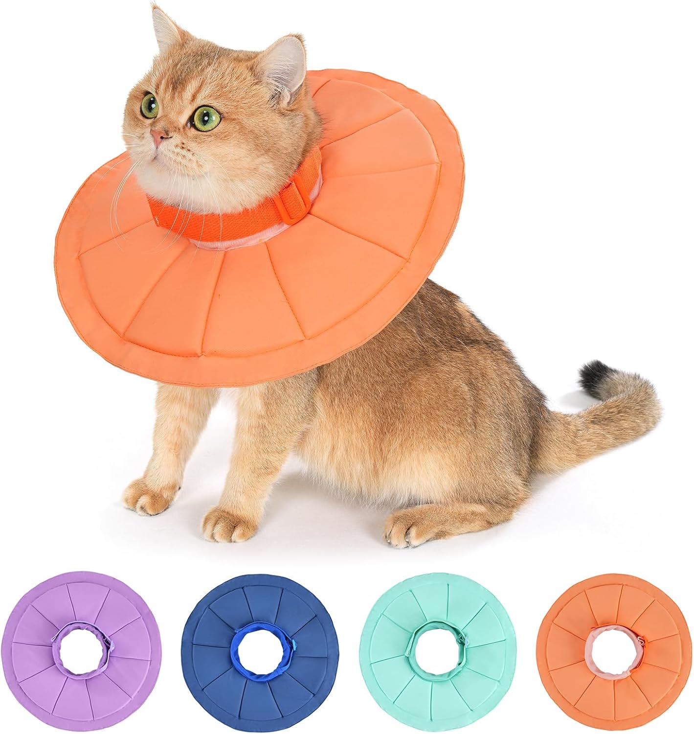 Avont comfortable cat recovery donut collar packaged view imported from USA