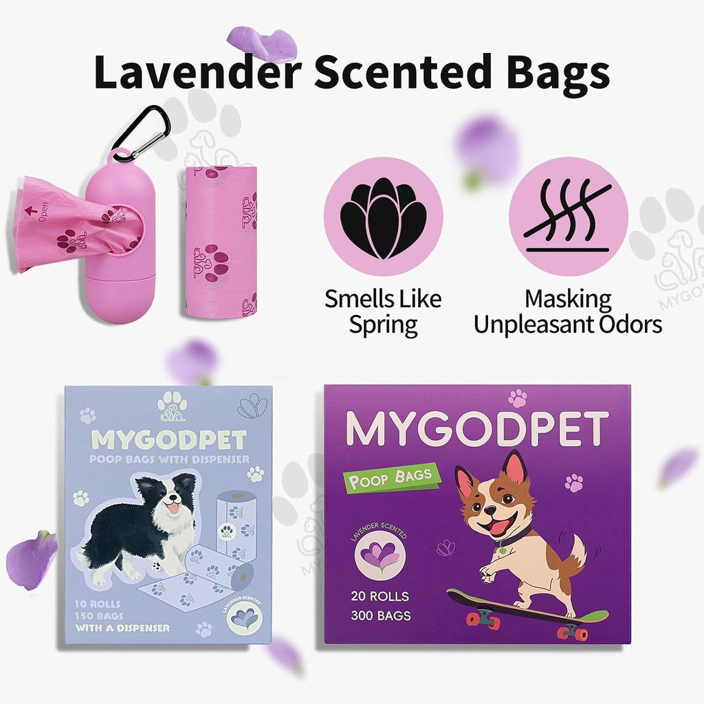 Durable 9x13 inch purple puppy waste bags for hygienic outdoor walk cleanups.