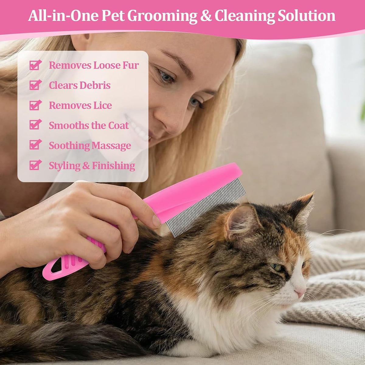 Creztail pet grooming tool set for tear stains