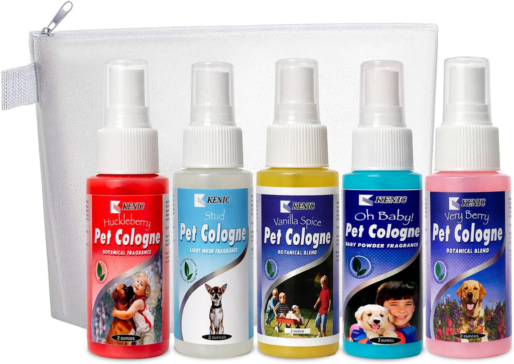 Kenic Pet Cologne, Long Lasting Scented Dog & Cat Deodorizing Spray, Freshens, Neutralizes and Shines Coat Between Baths, Made in USA - Image 13