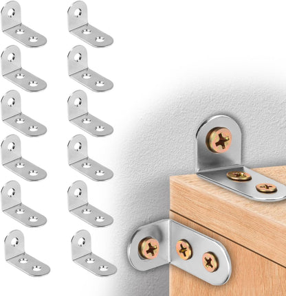 Lasuroa stainless steel furniture anchors front view showing premium anti tip metal cables