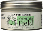From The Field catnip bulk bag next to refillable cat toys