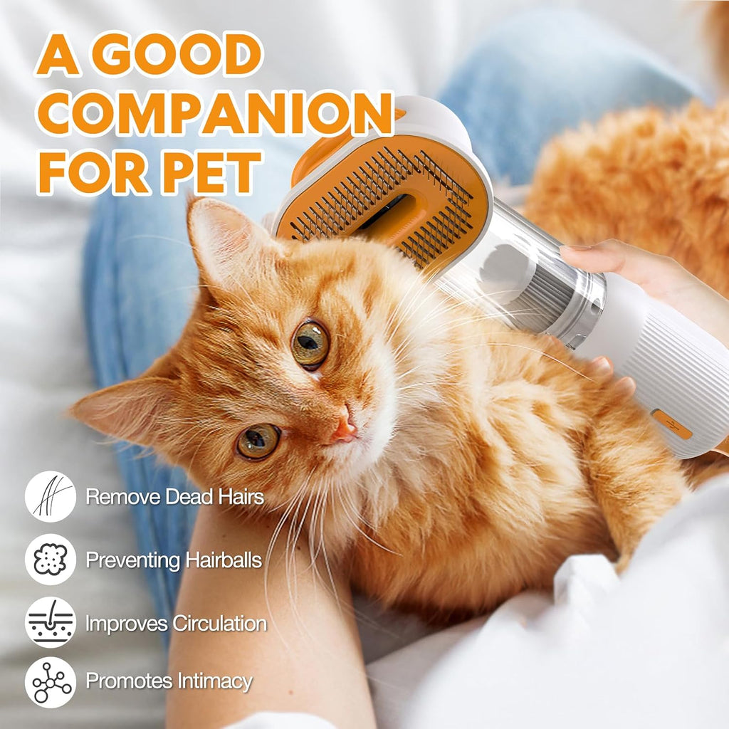 YoPoll pet hair collector vacuum packaging and components