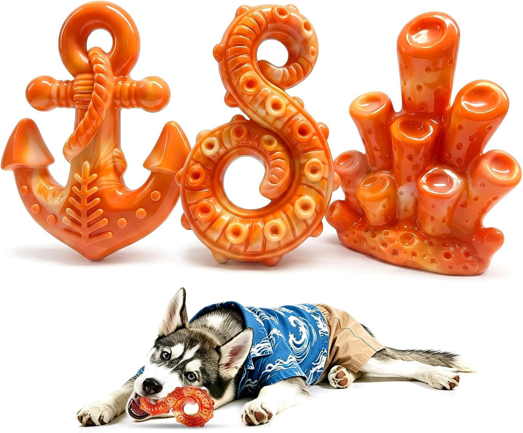 Fuufome Tough Dog Chew Toys for Small & Medium and Large DogsLong-Lasting Chew Toys for Aggressive Chewers, Great for Indoor & Outdoor Play, Easy to Clean - Image 10