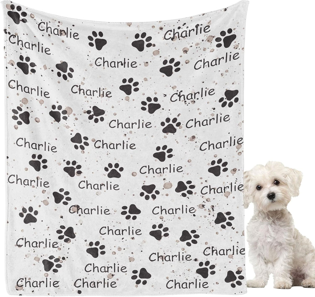 Personalized Dog Blanket, Customized Pet Blankets with Name Picture, Throw Blanket for Small Medium Large Dog Puppy Cat - Image 13
