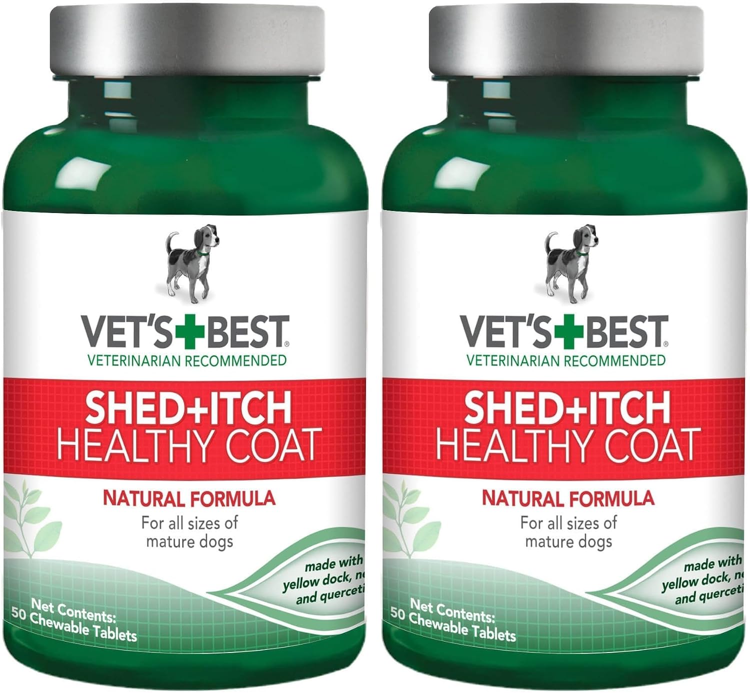 Natural omega fatty acid supplements for dog skin and coat care