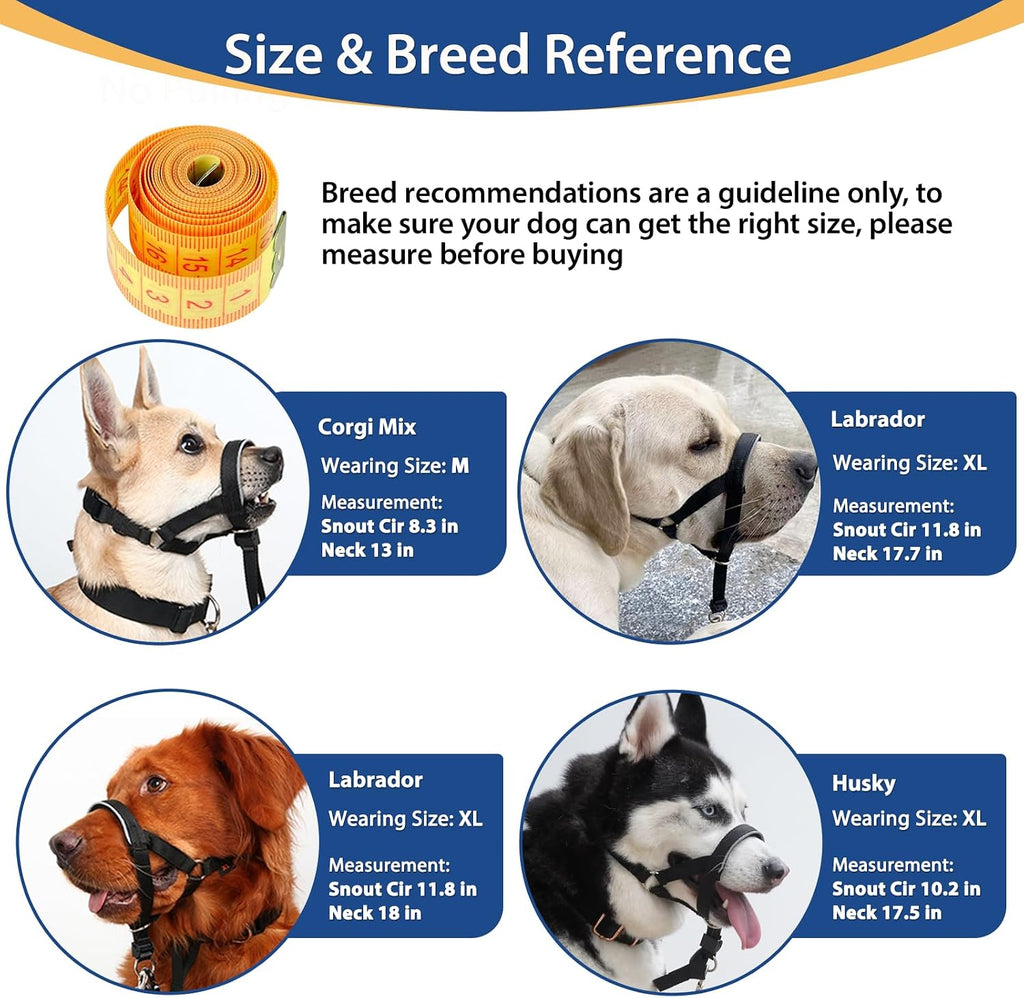 Heavy pulling control halter detailing the padded nose band