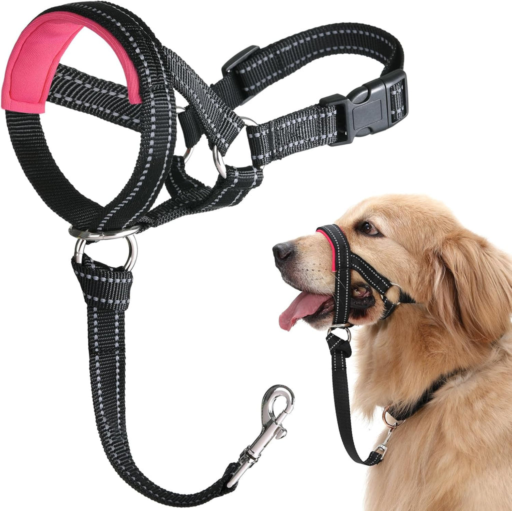 BARKLESS Dog Head Collar, No Pull Head Halter with Soft Padding, Reflective Soft Padded Snout Harness for Large Dogs, Labrador, Golden Retrievers, German Shepherd - Image 9