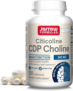 Jarrow Formulas Citicoline CDP 250 MG, CDP Choline Supplements, Support Brain Health, Performance and Memory, 60 Capsules, Up to a 60 Day Supply - Image 11