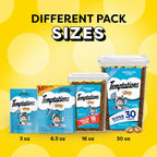 Temptations Cat Treats Classic Crunchy and Soft Cat Treats, Tempting Tuna Flavor, 16 oz. Tub - Image 11