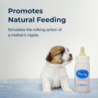 PetAg nursing kit displayed alongside newborn animal feeding accessories