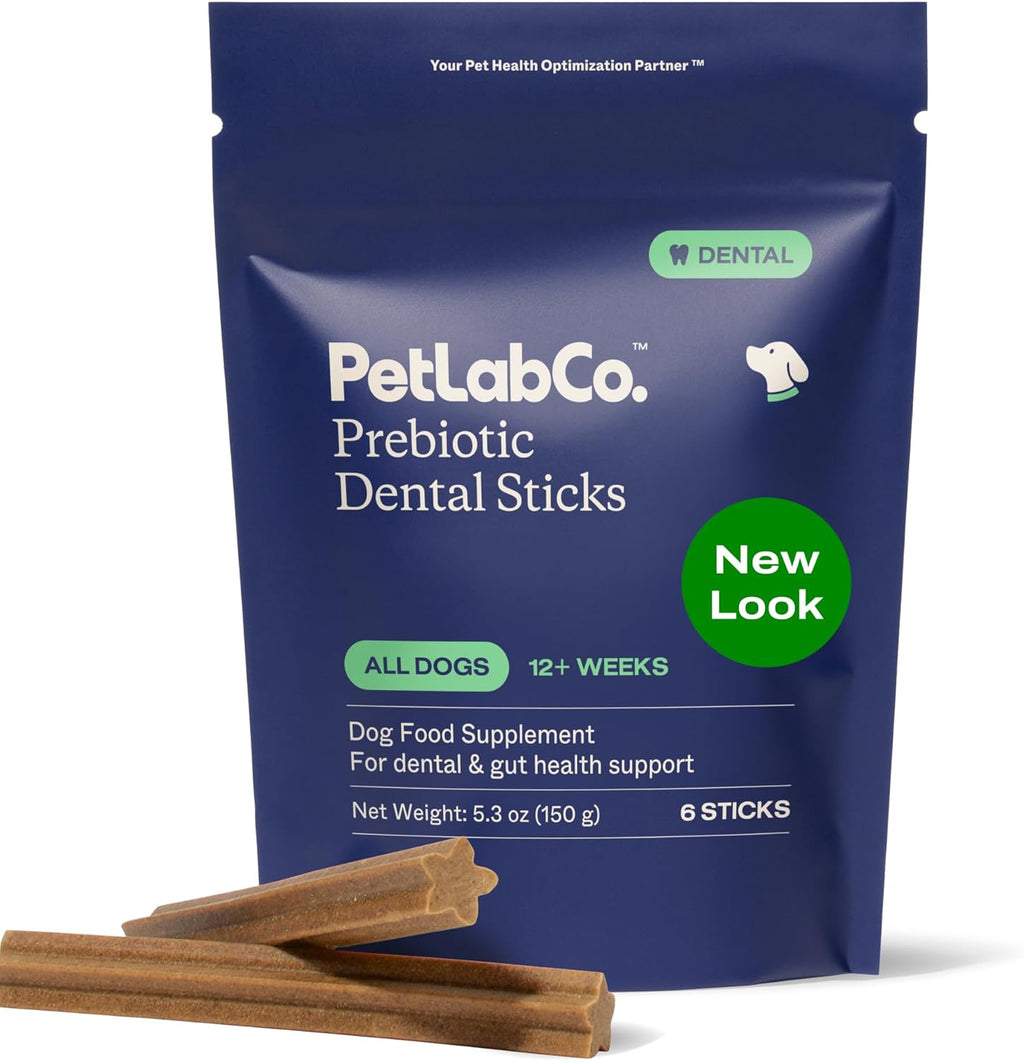 PetLab Co. Dental Sticks - Dog Dental Chews -Target Plaque & Tartar Build-Up at The Source - Designed to Maintain Your Dog's Oral Health, Keep Breath Fresh and Provide Digestive Help (24 Sticks) - Image 9
