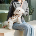 Gitekain three piece pet loading strap kit with vest and leash detached