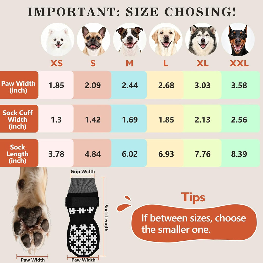 Double sided anti-slip grip detail on dog booties