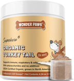 Wonder Paws Organic Turkey Tail Mushroom for Dogs - Powerful Turkey Tail for Dogs Mushroom Powder for Immunity, Respiratory, Digestion & Cellular Health-with Beta Glucans & Polysaccharides- 2.12 oz - Image 9