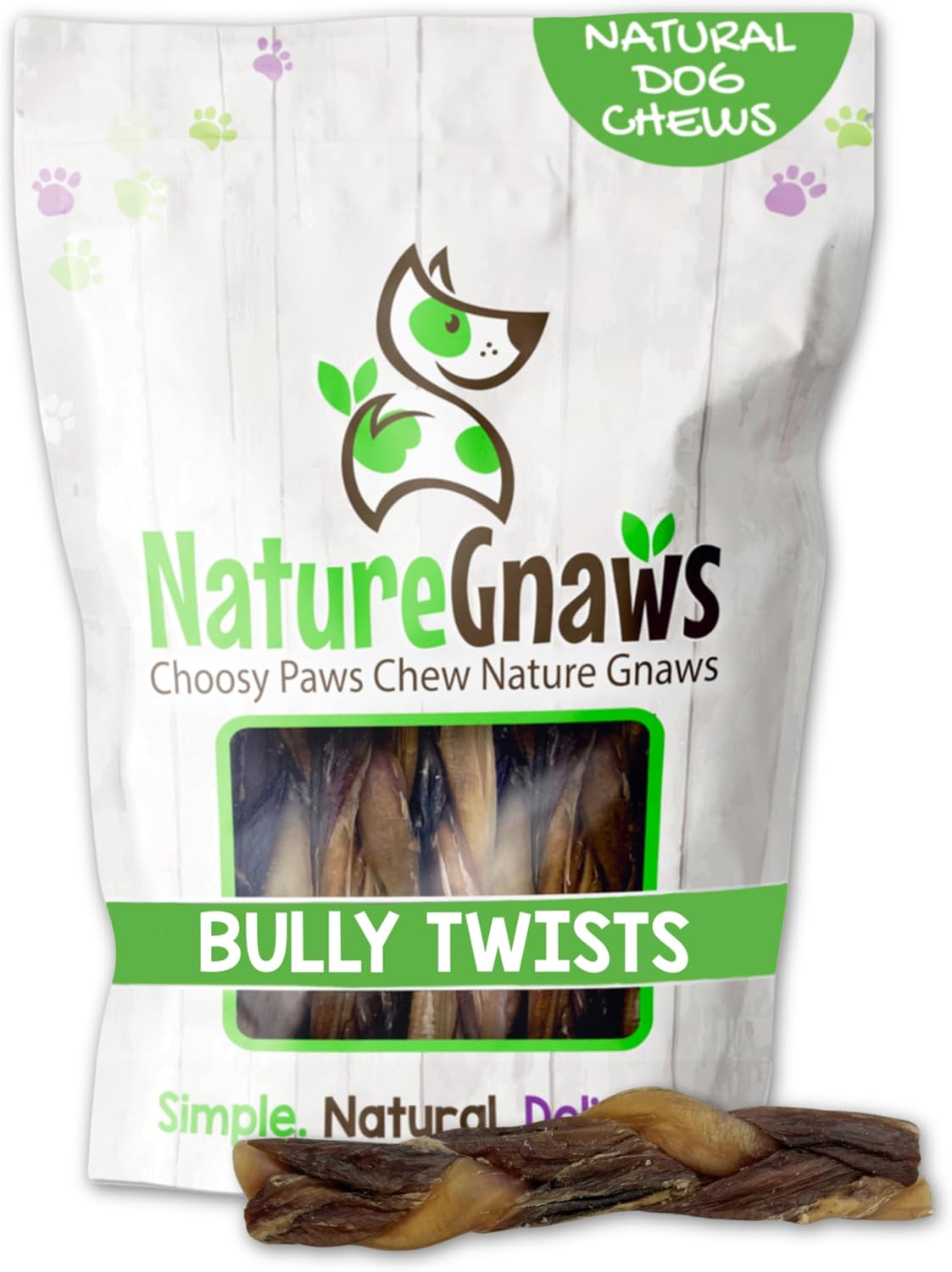 Nature Gnaws Bully Stick Springs for Dogs 7-8" (6 Count) - Long Lasting for Aggressive Chewers - Natural Curly Beef Dog Chew Bones - Rawhide Free - Image 13