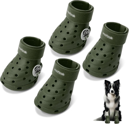 Dog Shoes Breathable Dog Shoe for Hot Pavement, Dog Booties and Paw Protectors, Non-Slip Waterproof Dog Sandals Boots (Pink, S: (2.3''x1.8'')(L*W)) - Image 10