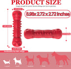 Side view of Zikaton durable dog toy for aggressive chewers