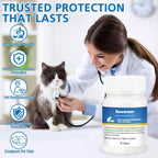 BiKontrun cat dewormer ingredients showing praziquantel and pyrantel pamoate