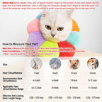 Kudes adjustable pet e collar angled view showing soft cotton texture
