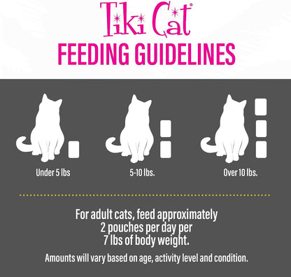 Tiki Cat Velvet Mousse, Protein Blend in Broth Variety Pack, Complete Nutrition for Balanced Diet, Wet Cat Food For All Life Stages, 2.8 oz. Pouch (Pack of 12) - Image 9