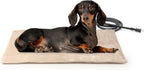 NICREW Pet Heating Pad for Dogs and Cats, Heated Cat Bed with Steel-Wrapped Cord and Soft Fleece Cover, 17.7 x 15.7 Inches, 30 Watts - Image 9