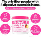 Belli Welli daily fiber supplement powder product tub packaging