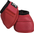 Classic Equine water repellent horse bell boots close up of the durable shock absorbing center.