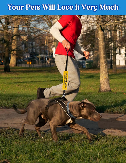 KISJO imported dog leash wrap showing the durable polyester fabric texture