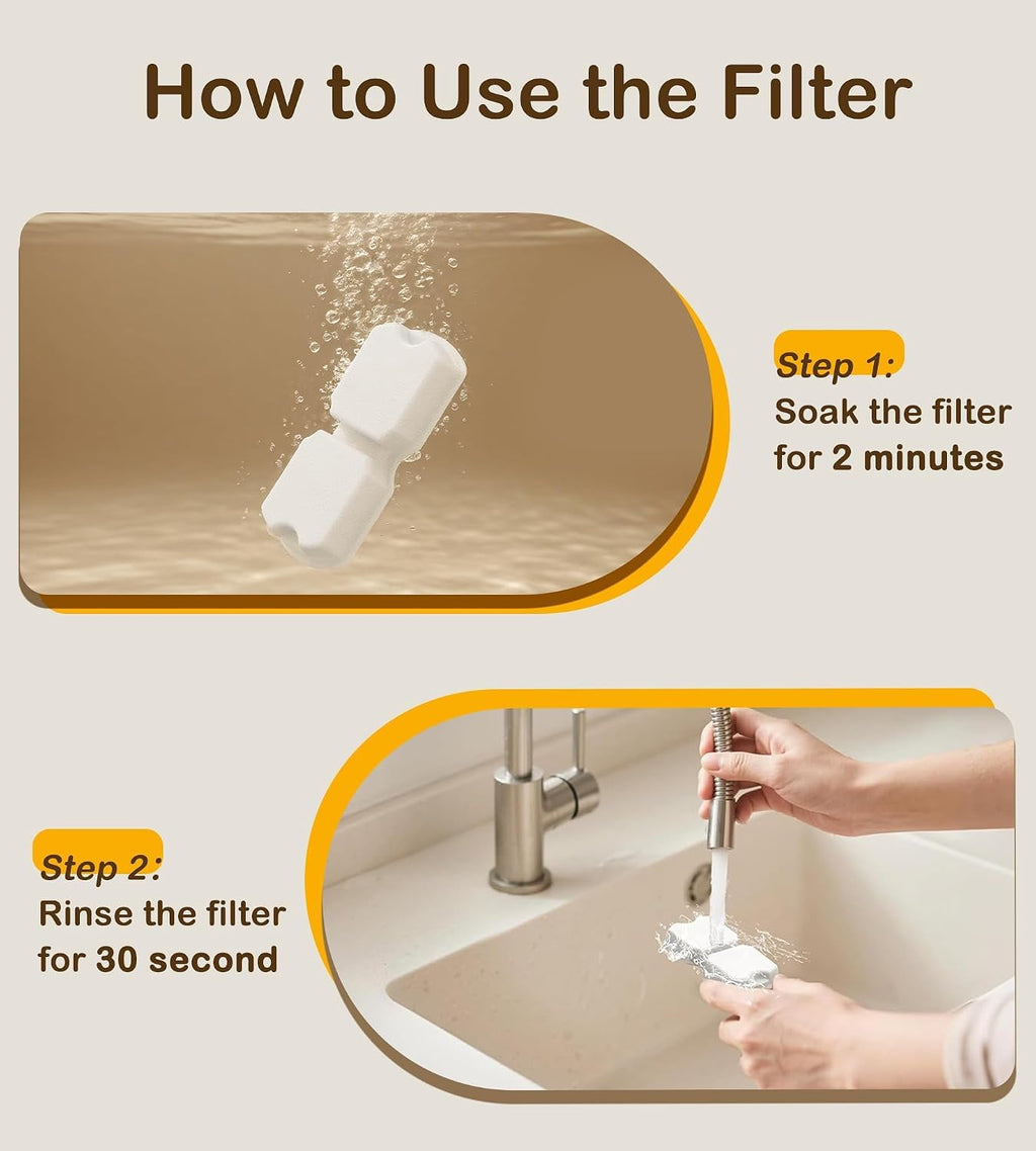 Hooise pet fountain filter set components