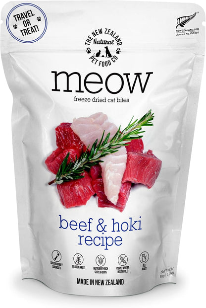 The New Zealand Natural Pet Food Co. Meow Freeze Dried Cat Food - Wild Venison Recipe, High Protein Treats, Meals & Toppers, Dry Cat Food, 1.76 oz - Image 10