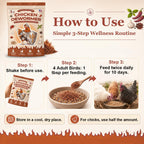 Natural Chicken Dewormer Powder, Chili Mix with Oregano for Poultry Supplement,16OZ - Image 6