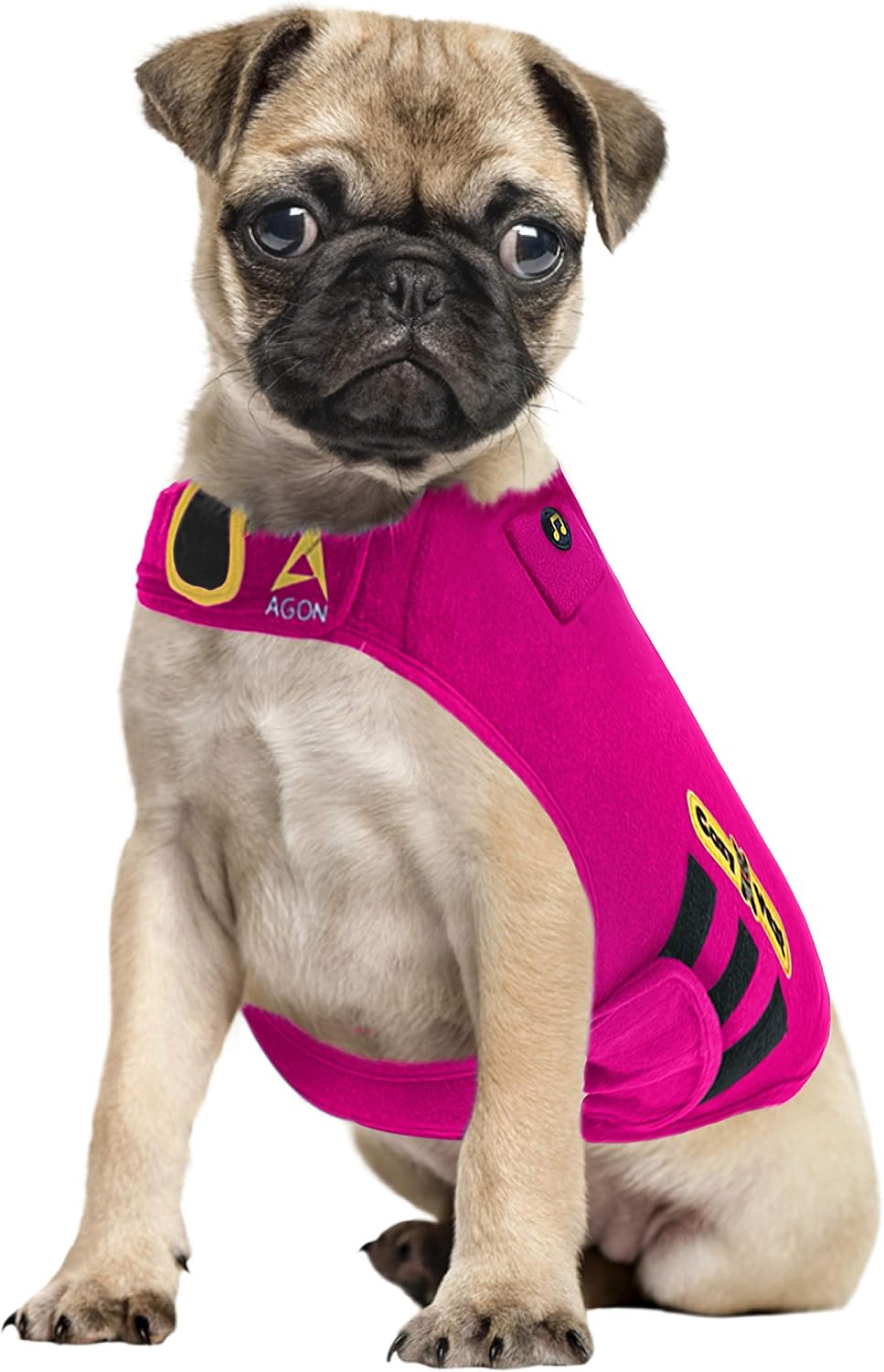 CozyVest(R) Dog Anxiety Vest 3-in-1 Music & Aromatherapy Shirt, Relaxing Sound & Essential Oil Scent Jacket, Fireworks Thunder Separation & Thunderstorm Canine Stress Relief Coat (Gray, XL [65-110 Lbs]) - Image 9