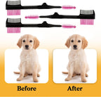 Small pet tear stain remover comb set in hand