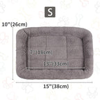 Self warming small cat pad placed inside a travel carrier