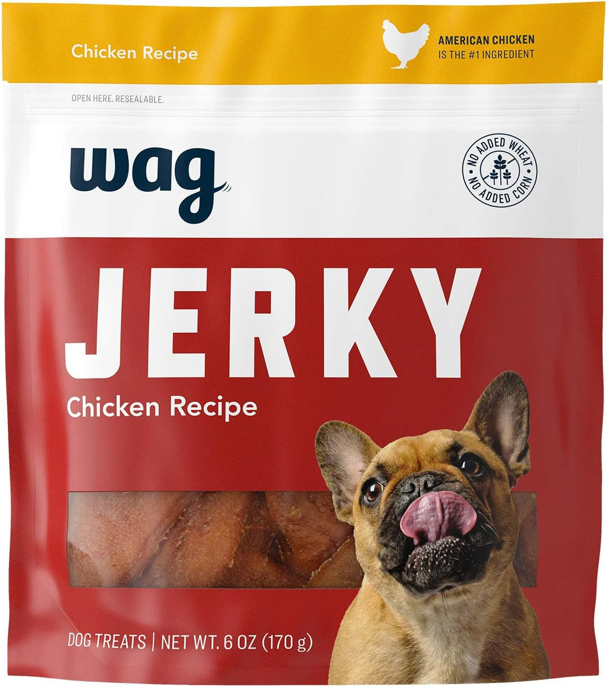 Amazon Brand - Wag Soft & Tender American Jerky Dog Treats - Duck Bites, 16 Ounce (Pack of 1) - Image 12