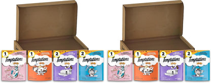 Temptations Classic Crunchy and Soft Cat Treats Feline Favorites Variety Pack, 3 oz. Pouches (Pack of 4) - Image 9