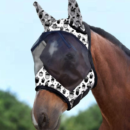 Packaging details of imported Harrison Howard horse fly mask