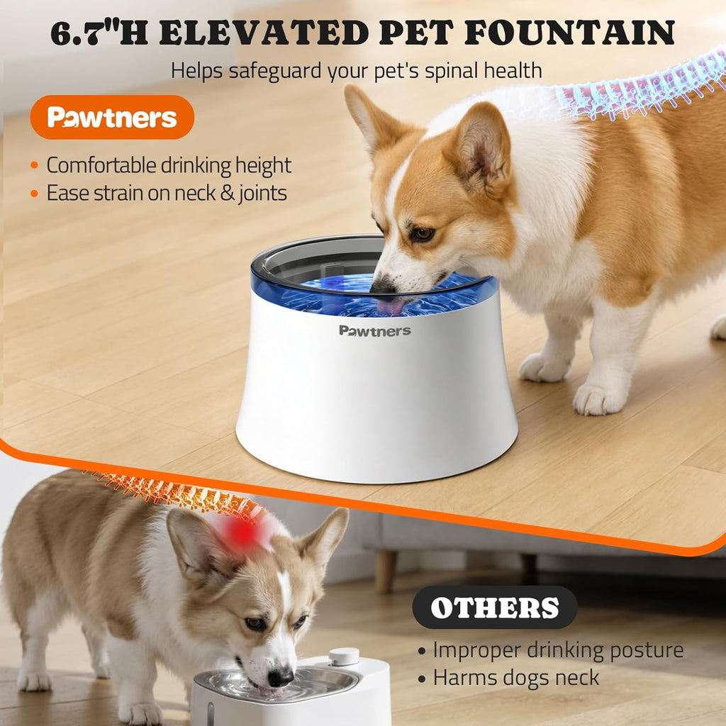 Pawtners cat and dog water dispenser 3.5 Liter capacity