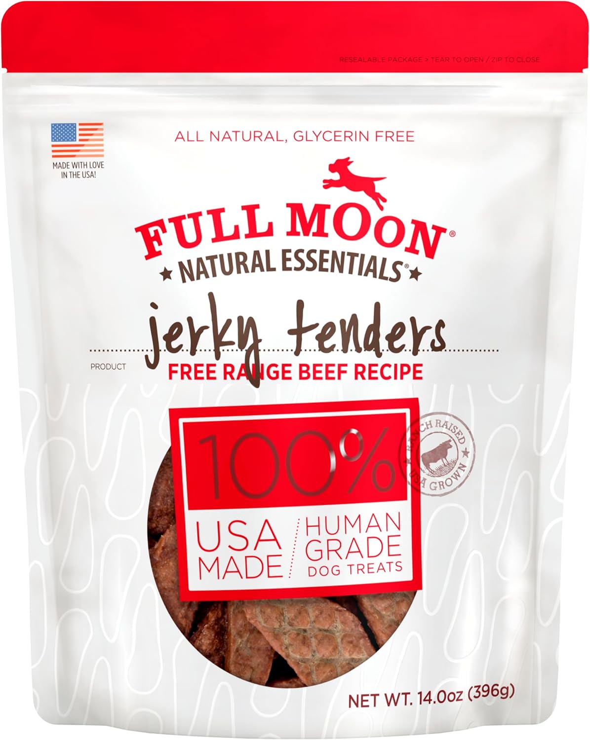 Full Moon Chicken Jerky Tenders Healthy All Natural Dog Treats Human Grade Made in USA 26 oz - Image 11